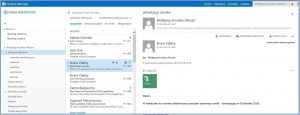 Interfejs programu Outlook Web App Exchange 2013