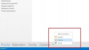 Wyświetlanie folderów publicznych w programie MS Outlook 2013